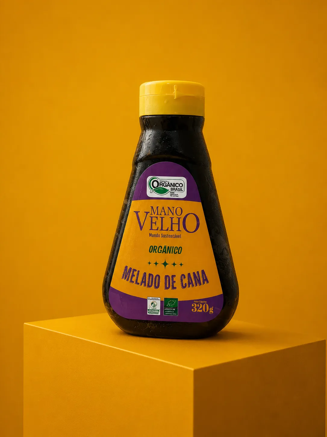 Garrafa de Melado de Cana Orgânico Mano Velho